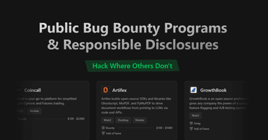 Bug Bounty Directory